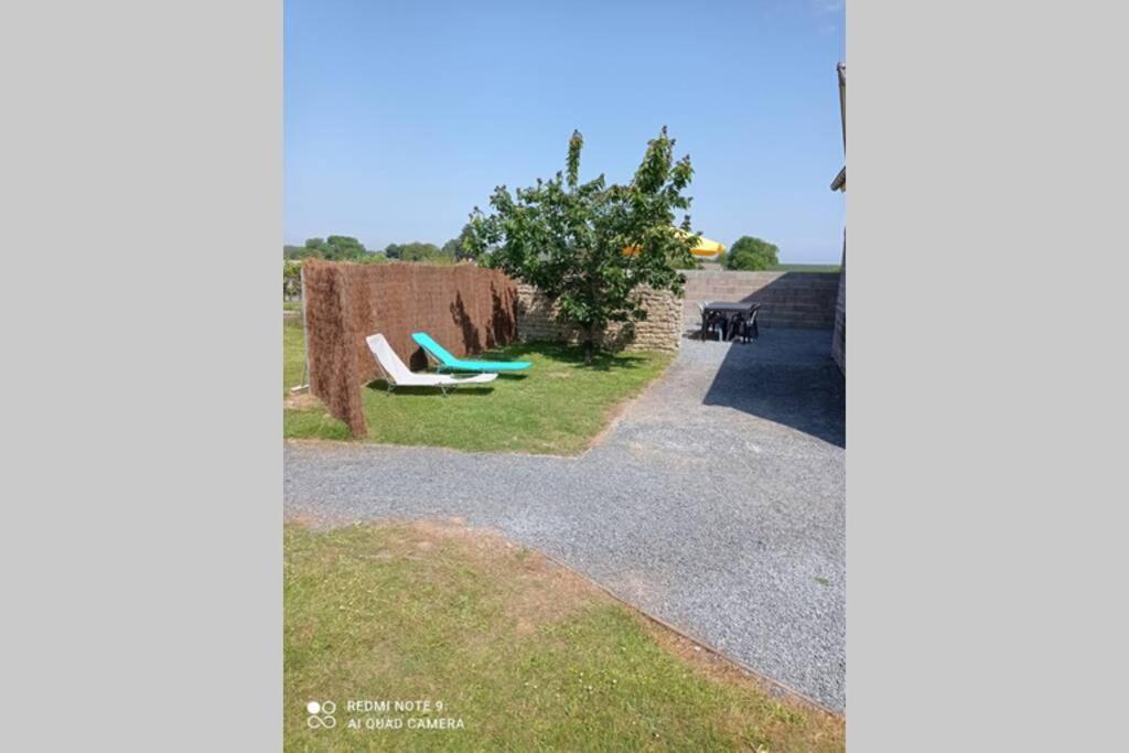 Gite La Hulotte Saint-Laurent-sur-Mer Exterior foto